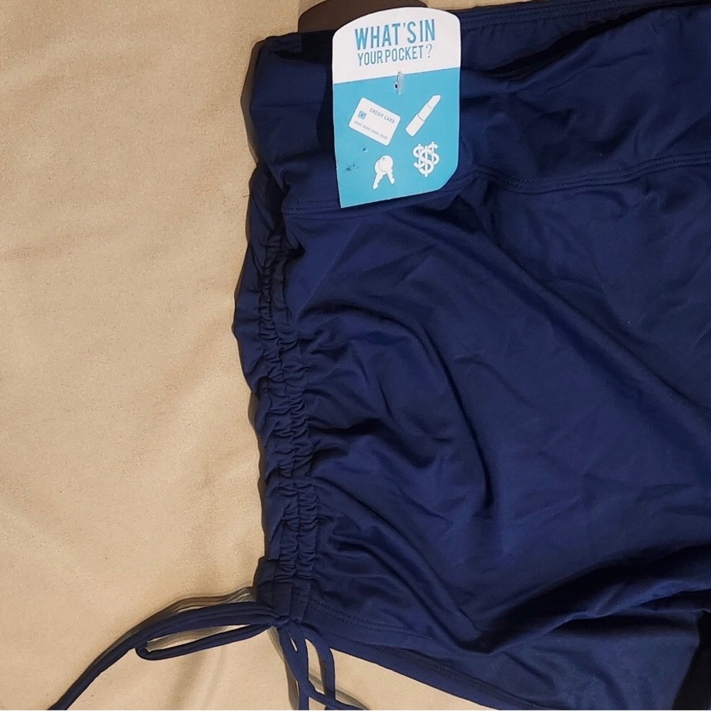 NWT Ruched Swimsuit Bottoms